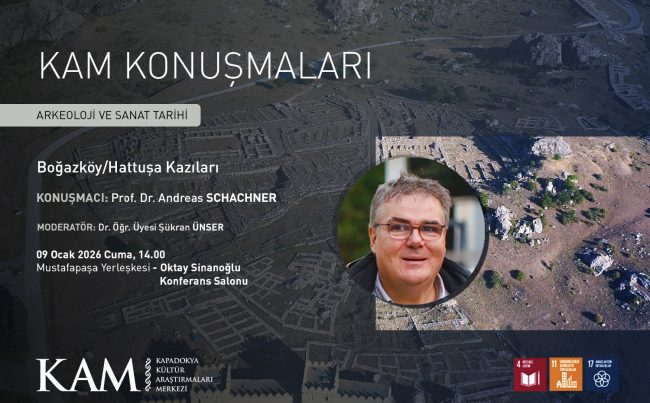 KAM Konuşmaları: Boğazköy/Hattuşa Kazıları