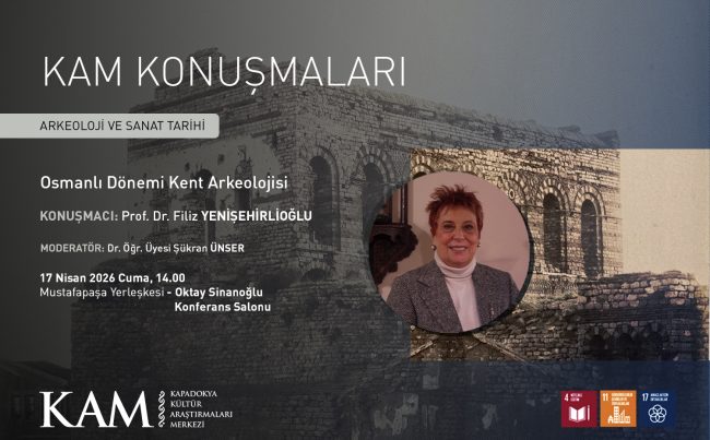 KAM Konuşmaları: Osmanlı Dönemi Kent Arkeolojisi